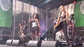 Sex Pissed Dolls "She Sells Sanctuary" live at Witcombe Cider Festival 2018