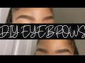 Angel jennes eyebrow tutorial featuring shereignsbyaj w hairstore makeup products