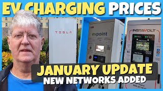 January Update | The Definitive UK EV Charging Prices & Power Guide