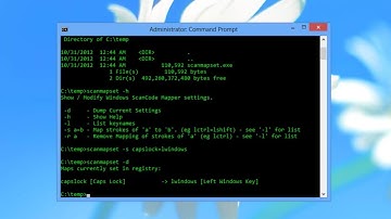Remap the CAPS Lock Key in Windows