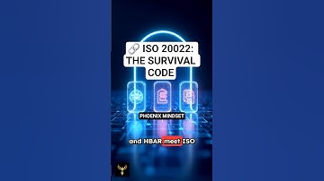🔗 ISO 20022: THE SURVIVAL CODE