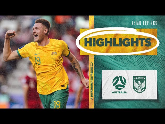 Australia v Indonesia | Highlights | AFC Asian Cup 2023 class=