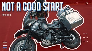 FIRST DAY ON THE TAT:Four-Up Coast to Coast Motorcycle Adventure (DAY 4)