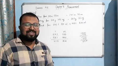 Class 4 Chapter 9 Measurement/ Exercise 9.6/ Q.B/ ncert.mp4
