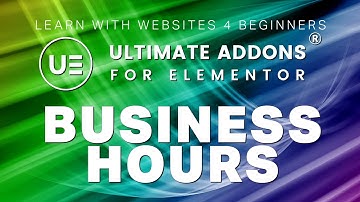 Business Hours | Ultimate Addons for Elementor UAEL | Elementor Addons | Brainstorm