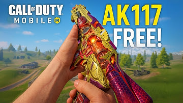 FREE MYTHIC AK117 - LAVA REMIX CODM GAMEPLAY IN BR 😎