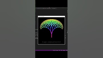 Amazing Tree design in python #shorts #viral #coding #python