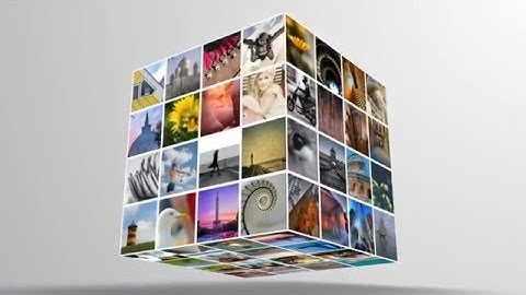 Rubik Photo Slideshow - After Effects Template