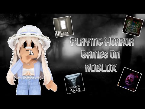 Playing Roblox Horror Games I Found On TikTok... | Unidog