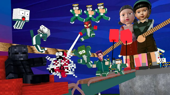 SQUID GAME JUMP ROPE SEASON 3 FUNNY CHALLENGE | BeeSakai Animation