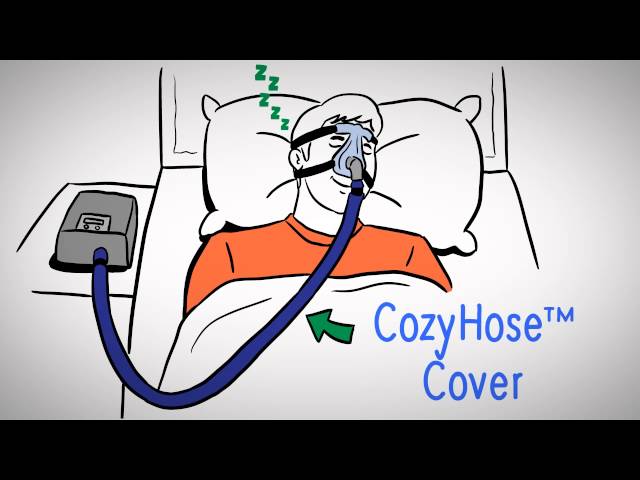 Stop CPAP Rainout or Condensation with the CozyHose Cover from Pur-Sleep  
