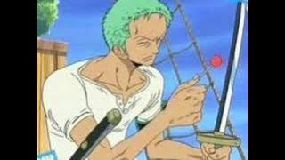 Zolo steals Sanji's lollypop!