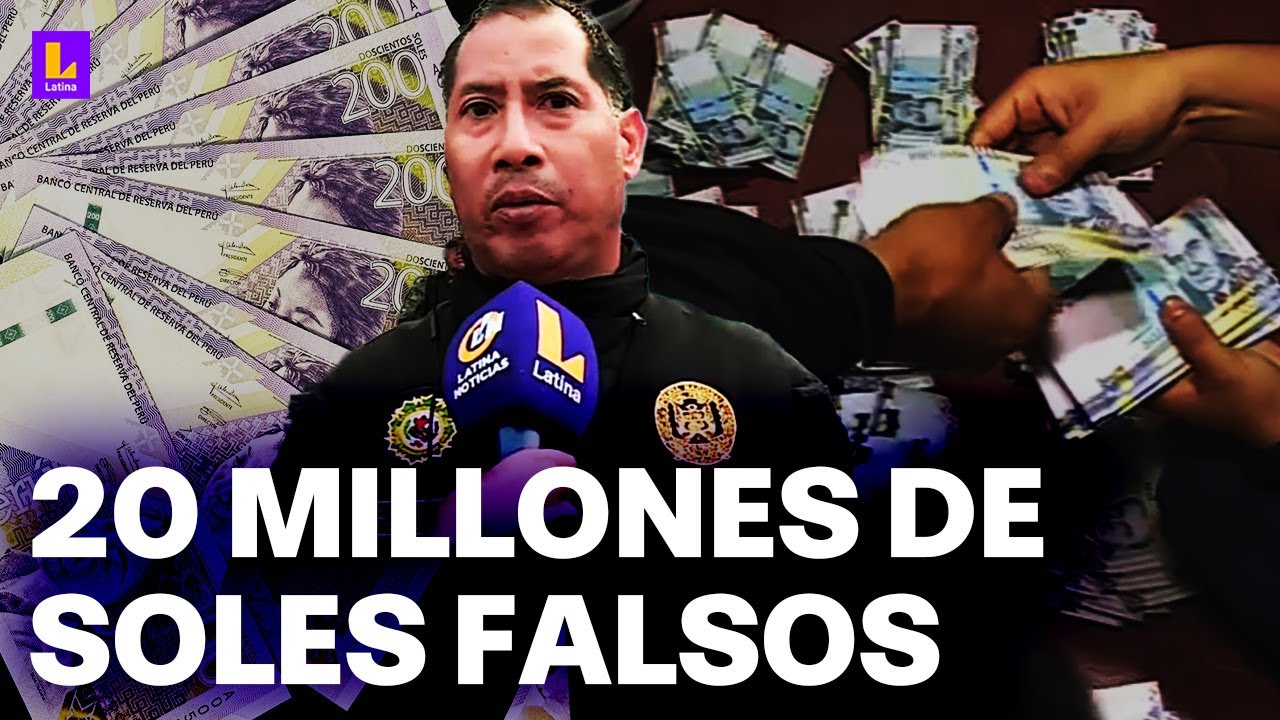 Cae banda que falsificaba billetes en todo el Perú: 