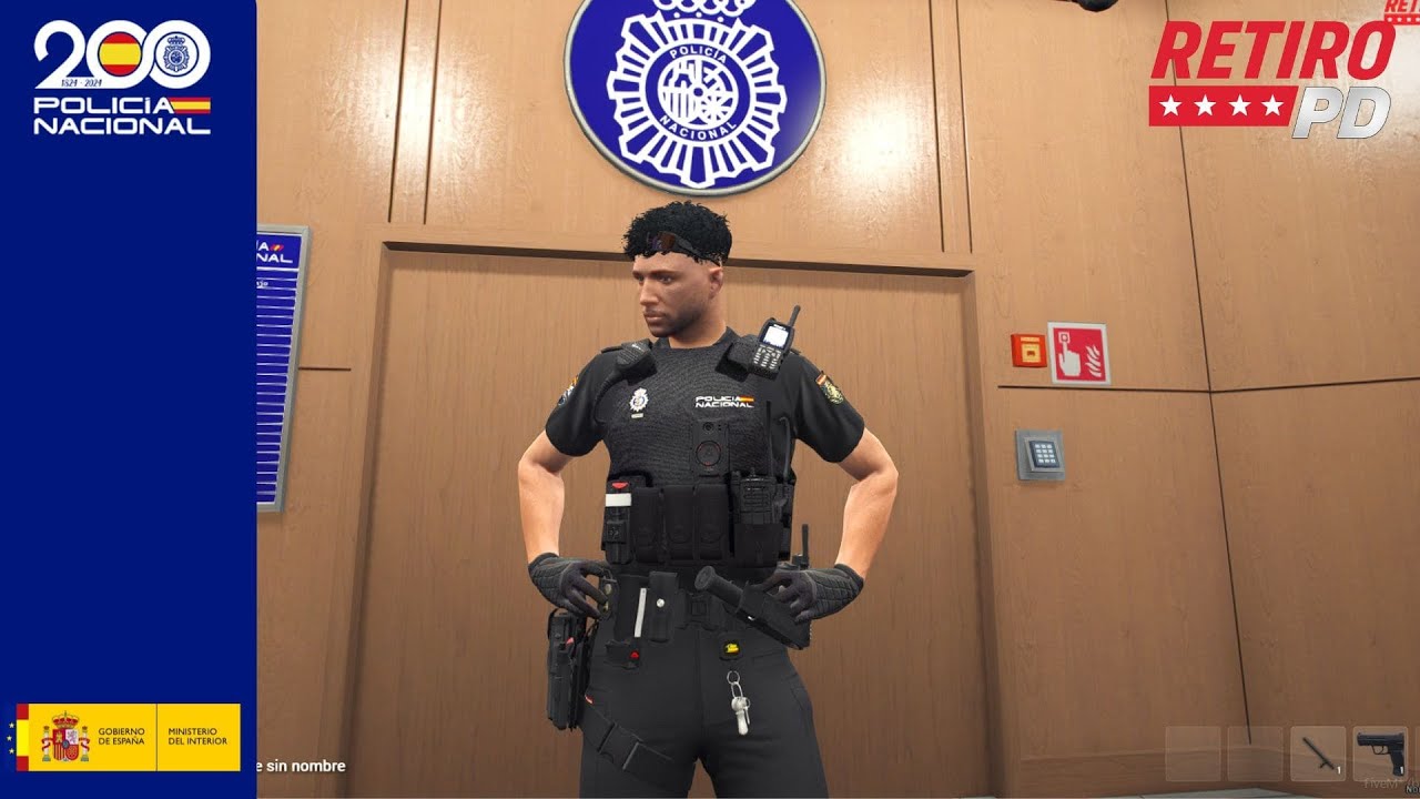 !Nuevo fivepd RETIROPD¡ Múltiples avisos por Madrid Policía Nacional