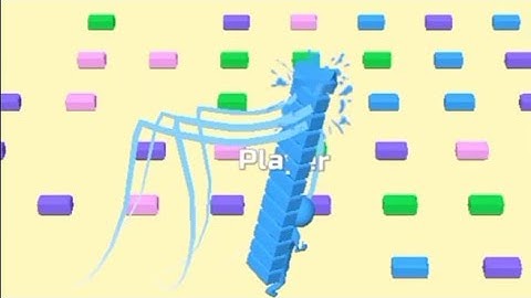 Bridge Race - Gameplay Android ,iOS (Levels 1 - 5)