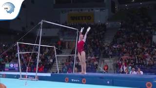 Anastasia ILIANKOVA (RUS) - 2019 Artistic Gymnastics European Champion, uneven bars