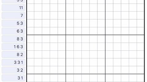 How to solve Nonogram, Hard level 36 | Palm Tree