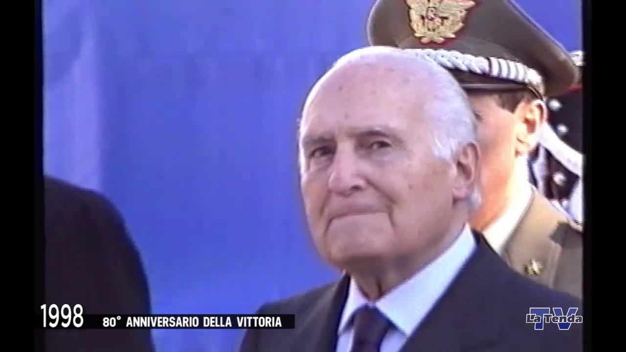 RIVEDIAMOLI - 1998 - 80° anniversario della vittoria - Visita Scalfaro