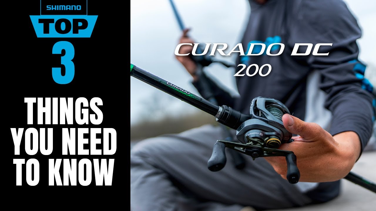 Shimano Curado DC 200XG 8.5:1 Right Hand Casting Reel CUDC200XG