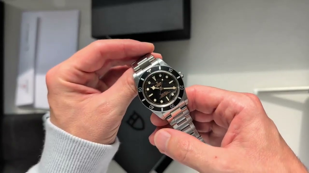 Unboxing Superb Tudor Black Bay 54 with Satisfying Sticker Removal