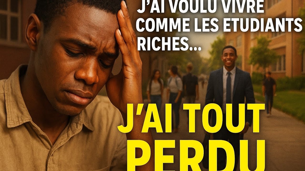 J'ai voulu vivre comme les étudiants Riches, j'ai tout perdu 