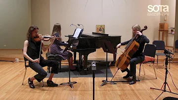 SOTA Fall Chamber Recital 2019 - Dvořák's Piano Trio Op. 21