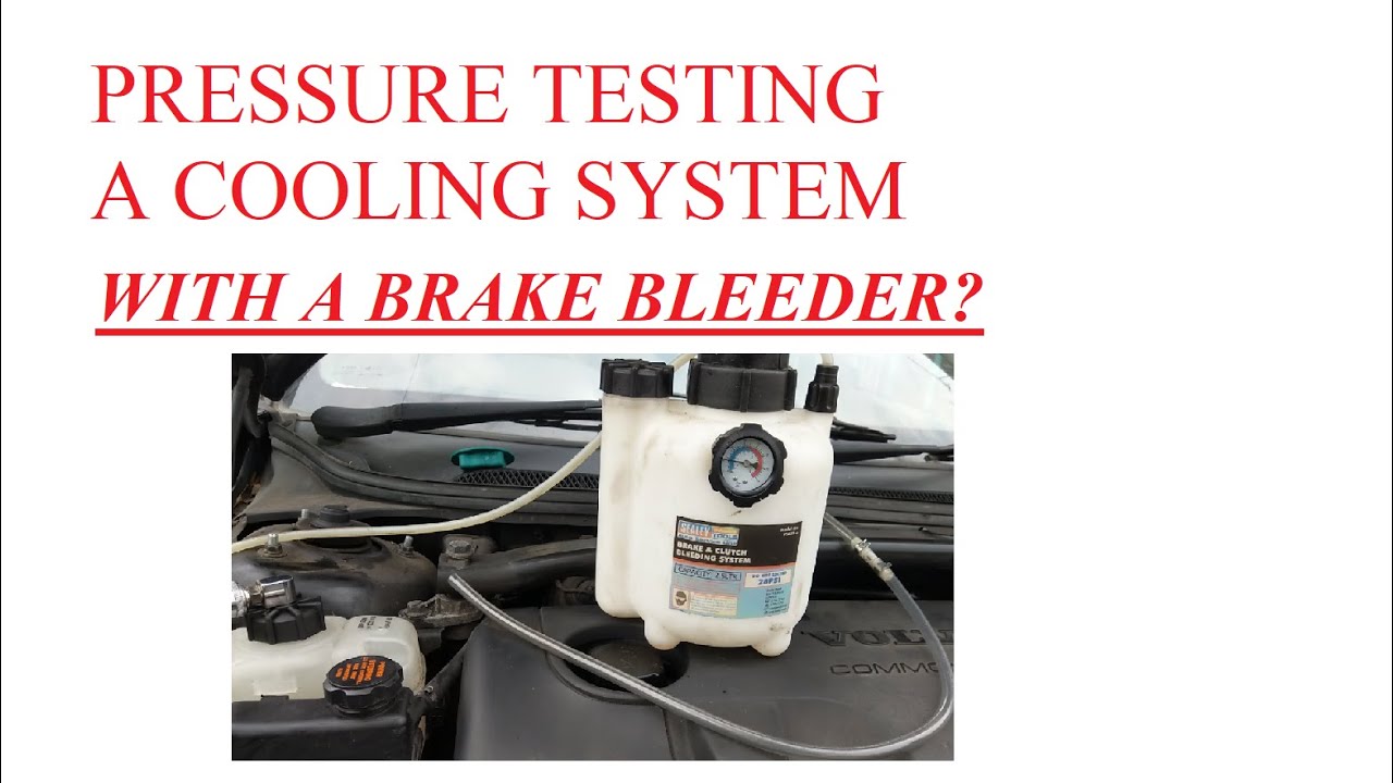 How to Pressure Test a Cooling System YouTube