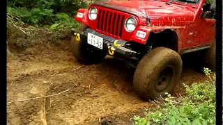 《８２》　JEEP 4x4 TJ Wrangler　EXTREME OFFROAD GAME part.1 screenshot 4