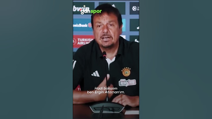 🗣Ergin Ataman: "Ben Türküm, bana hiçbir şey yapamazsınız."