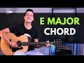 How to Play the E Major on Guitar | Beginner Guitar Lesson 9