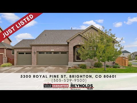 5300 Royal Pine Street, Brighton, CO home video tour