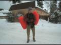 ABS avalanche airbag backpack test