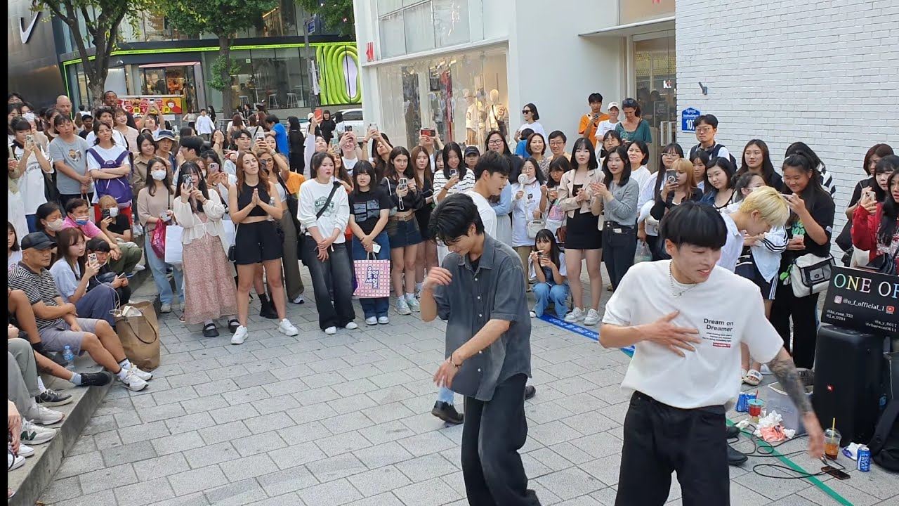 [STREET ARTIST] ONEOF. INTERACTIVE HONGDAE BUSKING. 230902.