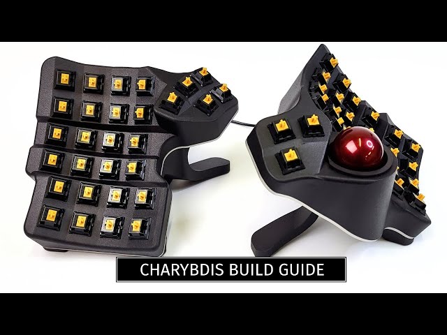 Bastardkb - Charybdis build guide - YouTube
