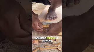 Çatlak odunları birleştiren eski usta yöntemi!