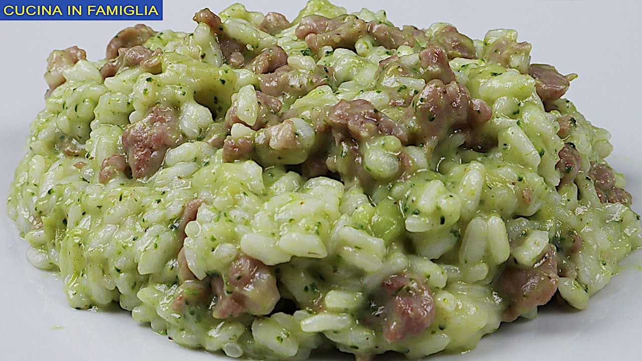 RISO broccoletti e salsiccia per un risotto filante e sfizioso