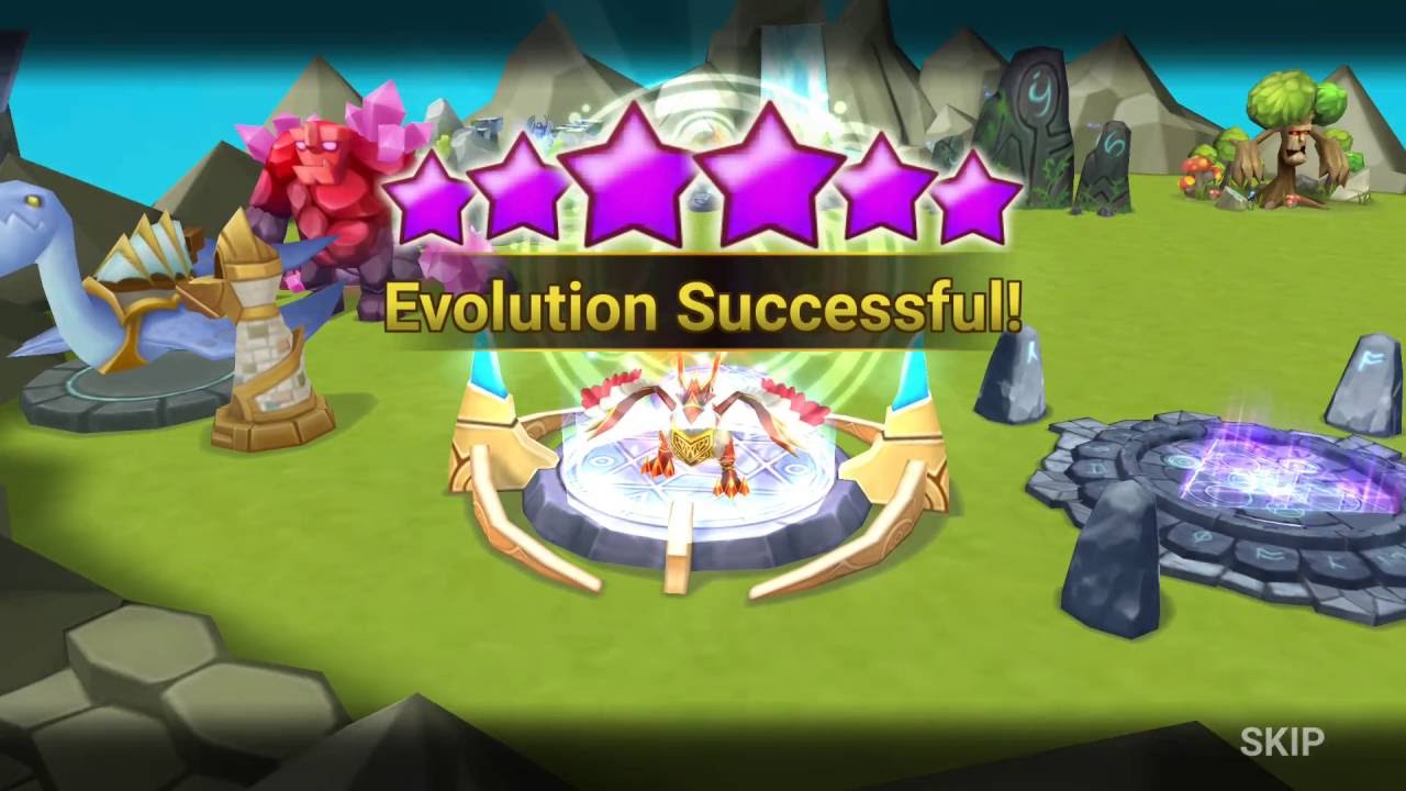 SW KasperxP - Evolving Spectra AKA Fire Griffon to 6 Stars Plus Runes