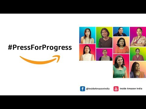 #PressForProgress – Stories from women at Amazon