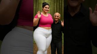 Unbelievable Height Difference Duo