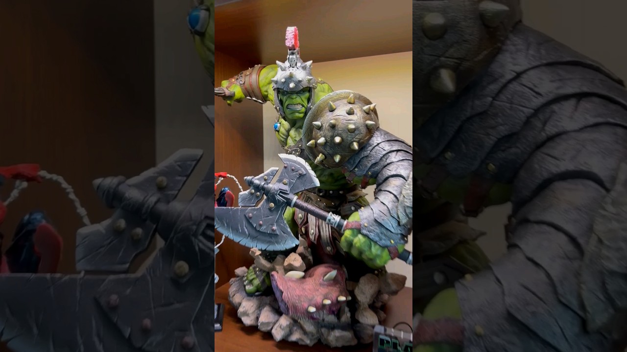 XM Studios Planet Hulk Marvel Comics Statue Unboxing & Review | Gladiator Hulk & King Hulk Variants!