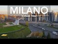 Walking in milan from city life to portello district  travel guide tour  4k 60fps