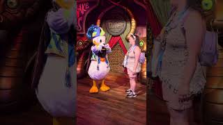Stephanie Meeting Donald Duck