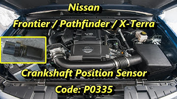 Nissan Frontier X-Terra Pathfinder Crankshaft Position Sensor - p0335