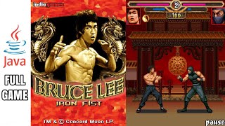 BRUCE LEE IRON FIST - Java Game (Full Gameplay No Commentary)