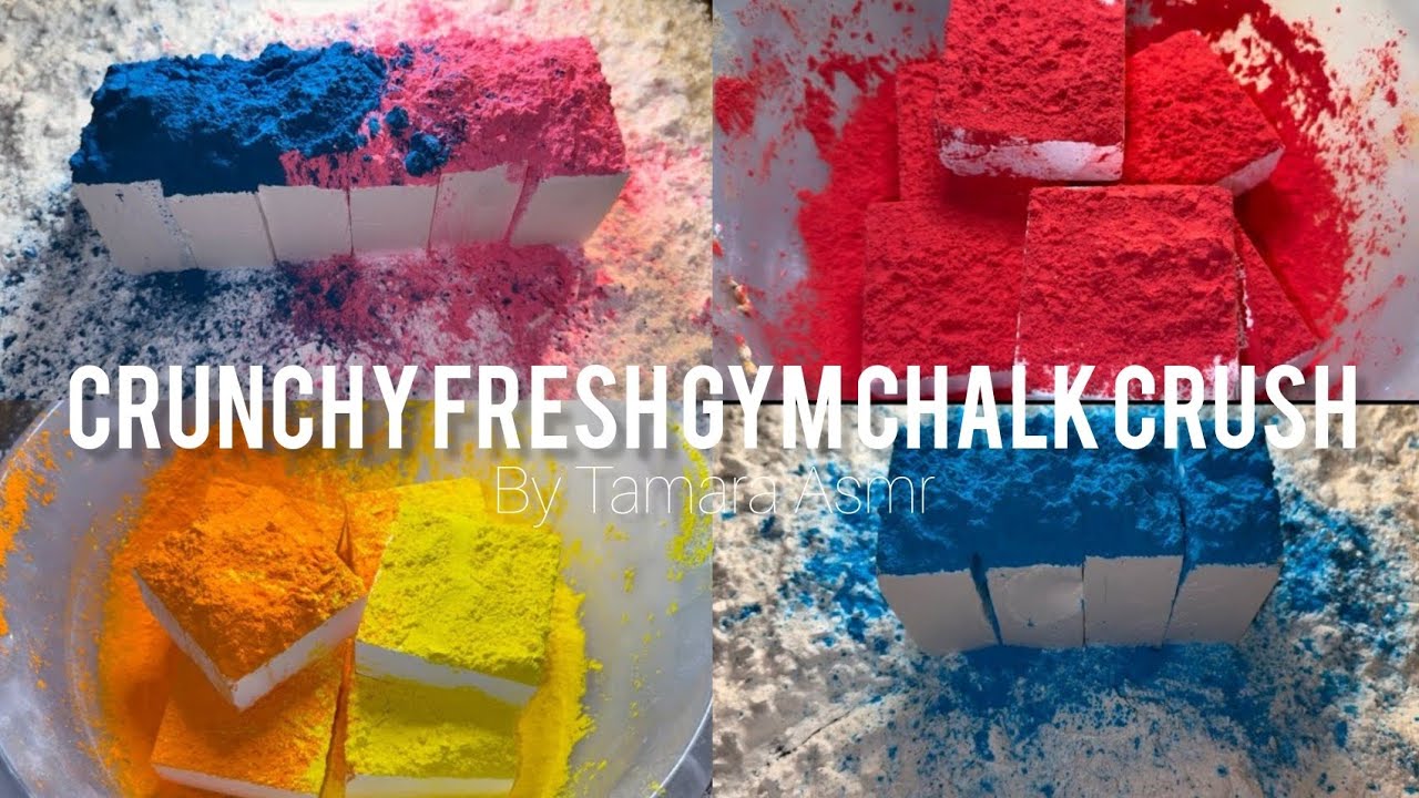 MOST CRISPY CRUNCHY & DUSTY FRESH GYM CHALK TOPPED W/ HOLI POWDER | GYM ...