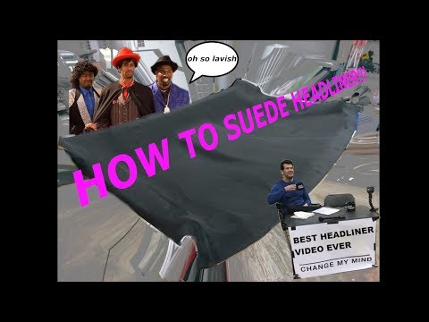 Come: Copertura Headliner Con Suede !!!