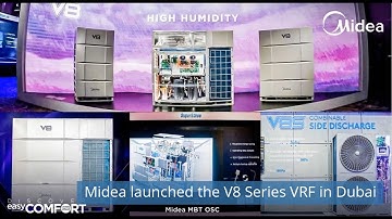 Midea launched the V8 Series VRF in Dubai