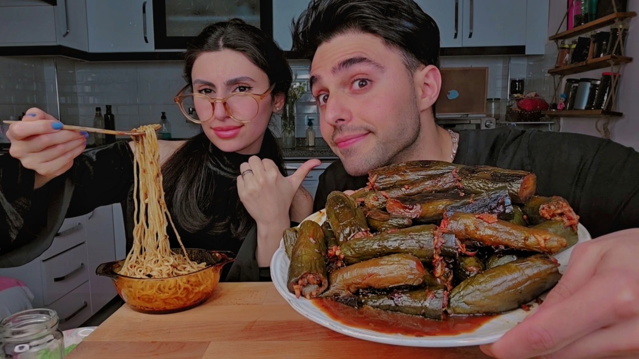 الدولمه العراقيه( دولمة الخيار العجيبه )