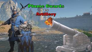 Plume Guards Vs Artillery!! more from the tanky Boys!  - Conqueror's Blade