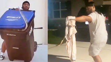 Dad Who Trapped Gator in Trash Can Captures Giant Snake